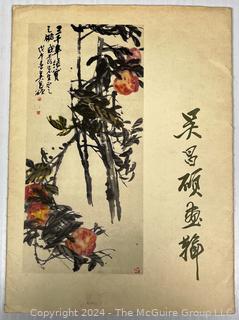 Folio of Japanese Botanical Woodblock Prints