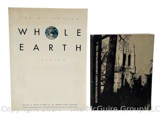 Two (2) Books Including Whole Earth Catalog 1994 First Edition and Sixteenth Street Architecture Book