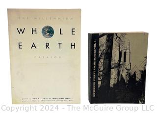 Two (2) Books Including Whole Earth Catalog 1994 First Edition and Sixteenth Street Architecture Book