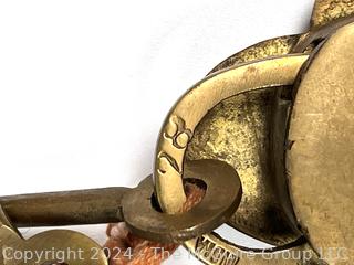 Two (2) Tibetan Brass Locks