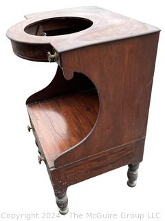 Early 19th Century Mahogany Washstand