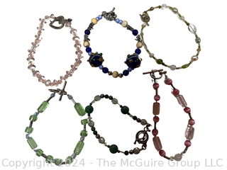 Six (6) Beaded Bracelets