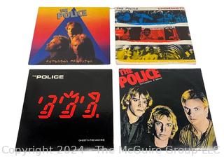 Four (4) Vinyl LP Record Albums: The Police