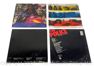 Four (4) Vinyl LP Record Albums: The Police