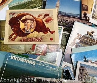 Collection of 200 Vintage Postcards