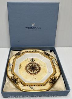 British Airlines Concorde Wedgwood Atlas Octagon Trinket Dish, in Box