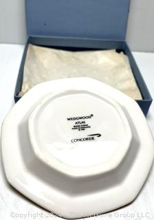 British Airlines Concorde Wedgwood Atlas Octagon Trinket Dish, in Box