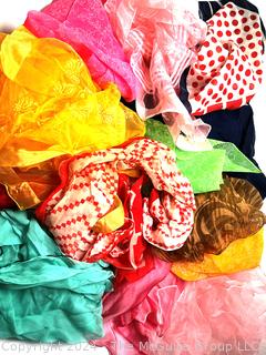 Group of Sheer Scarves