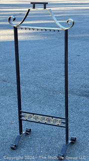 Asian Style Iron Tool Rack or Display Piece