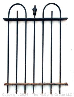 Wrought Iron Fence Piece Panel