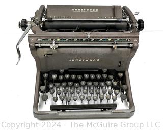 1930s Underwood Portable Typewriter