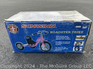 Schwinn Roadster Pink Tricyle for Toddlers, New in Box.