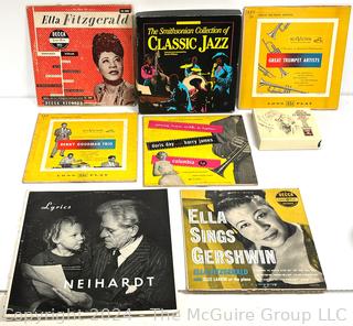 Seven (7) Jazz Records Including Ella Fitzgerald 