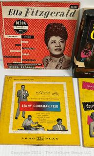 Seven (7) Jazz Records Including Ella Fitzgerald 