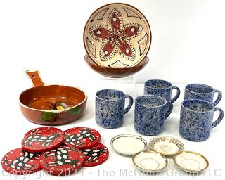 Group of Souvenir Pottery Items.