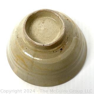 Two (2) Hand Thrown Stoneware Pottery Bowls 