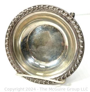 Three (3) Sterling Silver Dishes.  539.3 grams total weight