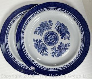 Group of Porcelain Transferware Plates