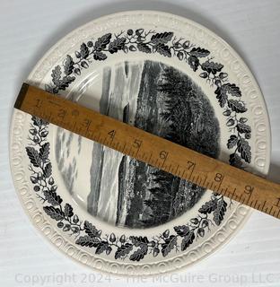 Group of Porcelain Transferware Plates