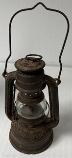 Two (2) Antique Kerosene Lanterns; 1 German