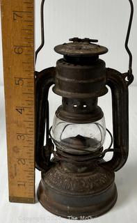 Two (2) Antique Kerosene Lanterns; 1 German