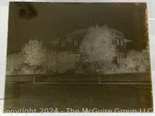 Collection of Fifteen (15+) Large 8 x 10" Glass Negatives plus Several Black and White Photos.  See all Images in the Gallery