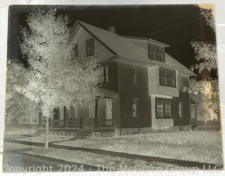 Collection of Fifteen (15+) Large 8 x 10" Glass Negatives plus Several Black and White Photos.  See all Images in the Gallery