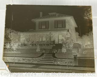 Collection of Fifteen (15+) Large 8 x 10" Glass Negatives plus Several Black and White Photos.  See all Images in the Gallery