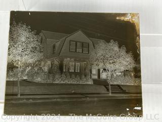 Collection of Fifteen (15+) Large 8 x 10" Glass Negatives plus Several Black and White Photos.  See all Images in the Gallery