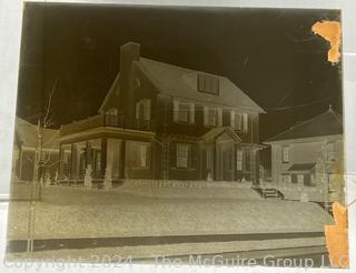 Collection of Fifteen (15+) Large 8 x 10" Glass Negatives plus Several Black and White Photos.  See all Images in the Gallery