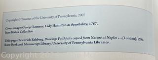 Eight (8) Scholarly Museum Exhibit Books Including John Updike Original Edits Of His Manuscripts.