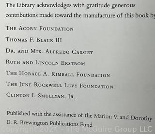 Eight (8) Scholarly Museum Exhibit Books Including John Updike Original Edits Of His Manuscripts.