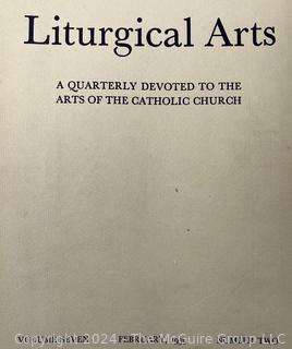 Six (6) Volumes of "Liturgical Arts: A Quarterly Devoted to the Arts of the Catholic Church 