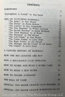 Vintage 1954 The Mutual Baseball Almanac edited by Roger Kahn