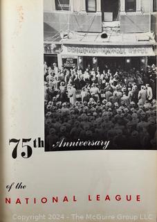 75th Anniversary of the National League (Baseball) Book