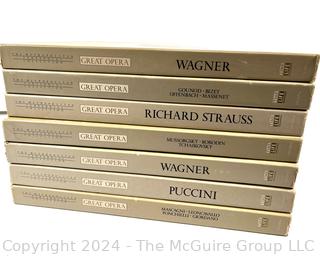 Seven (7) Great Opera Vinyl Box Sets: Wagner; Puccini; Strauss, and more