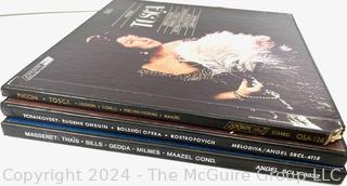 Three (3) Opera Box Sets: Puccini; Massenet; Tchaikovsky