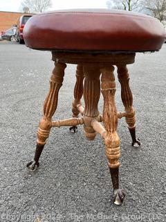 Mid Century Modern Solid Teak Wood Coffee Table. 49" X 26" X 18"