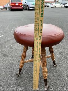 Mid Century Modern Solid Teak Wood Coffee Table. 49" X 26" X 18"