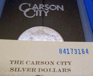 1884 -CC Uncirculated Morgan Silver Dollar (Carson City Mint)