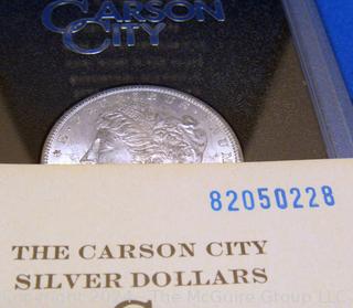 1884 -CC Uncirculated Morgan Silver Dollar (Carson City Mint)