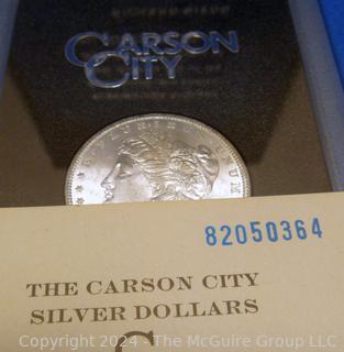 1884 -CC Uncirculated Morgan Silver Dollar (Carson City Mint)