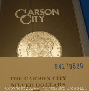 1884 -CC Uncirculated Morgan Silver Dollar (Carson City Mint)