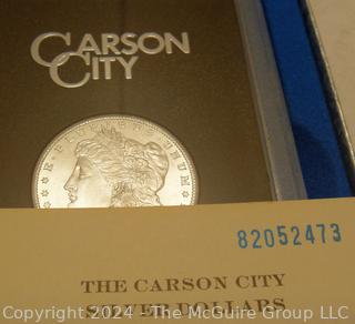 1884 -CC Uncirculated Morgan Silver Dollar (Carson City Mint)