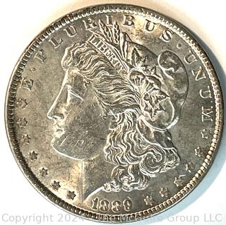 1889 P Morgan Silver Dollar