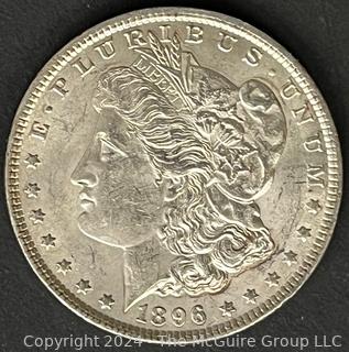 1896 P Morgan Silver Dollar