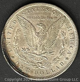 1896 P Morgan Silver Dollar