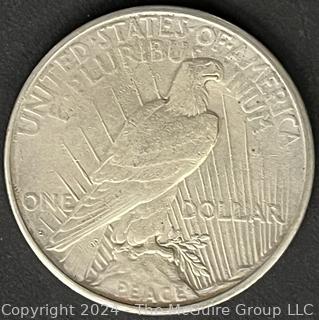 1922 S Peace Silver Dollar Coin