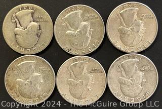 Thirty (30) Washington Silver Quarter Dollar Coins