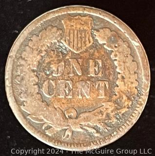 1890 Indian Head One Cent Coin